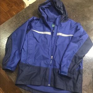 Boys LL Bean Rain Jacket